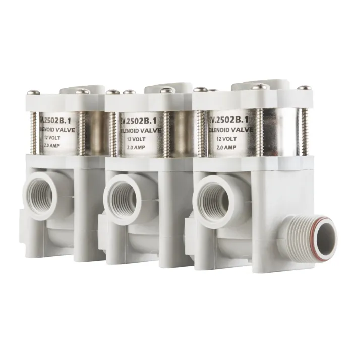 Texas Industrial Remcor 175 psi 0-8 gpm 12 VDC Solenoid Valve Set