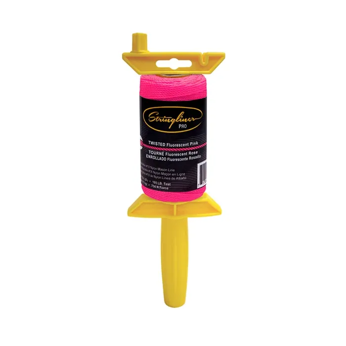Stringliner 270 ft Polyethylene Fluorescent Pink Pro Reel