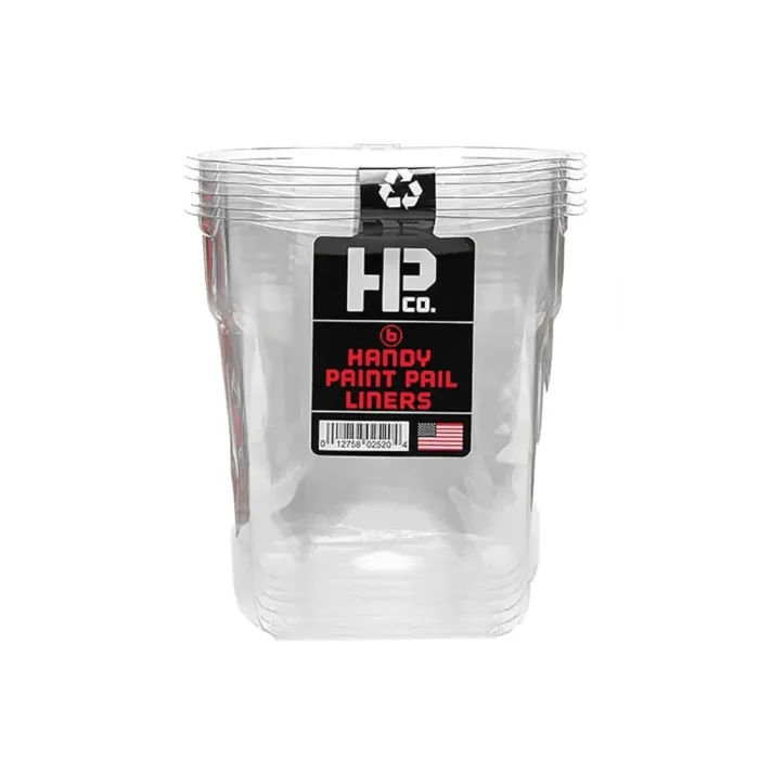HANDy Clear Paint Pail Liner (6pk) 1 Quart