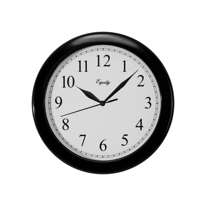 La Crosse Technology 10" Wall Clock - Black
