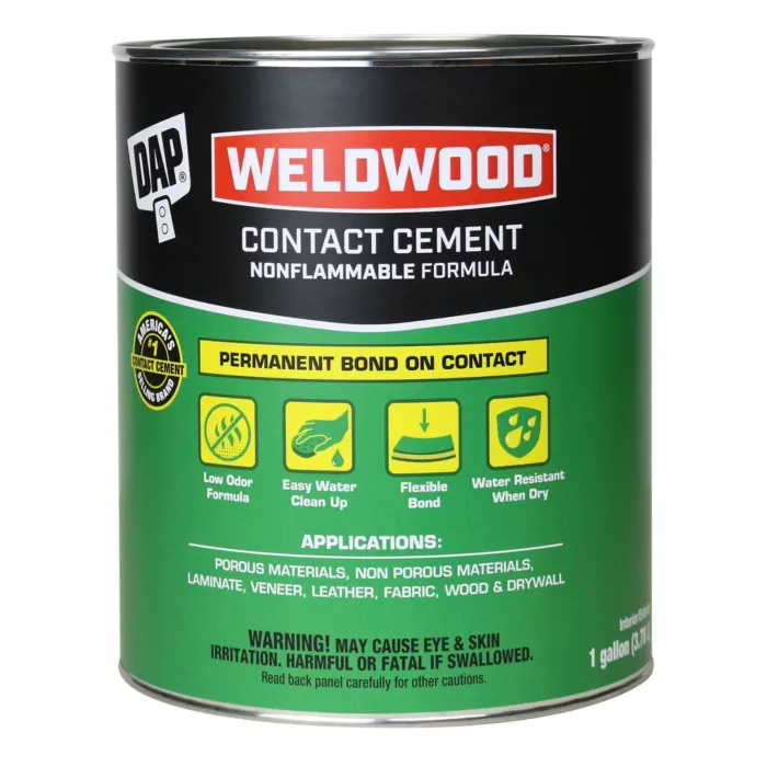 DAP Weldwood Nonflammable Contact Cement, 1 Gal