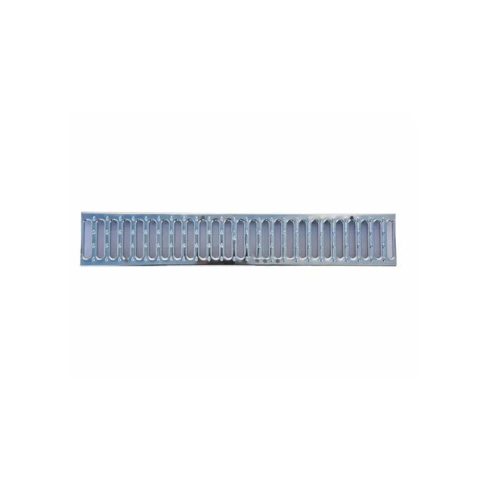 National Diversified Sales Galvanized Steel 24 in 4 in Channel Grate