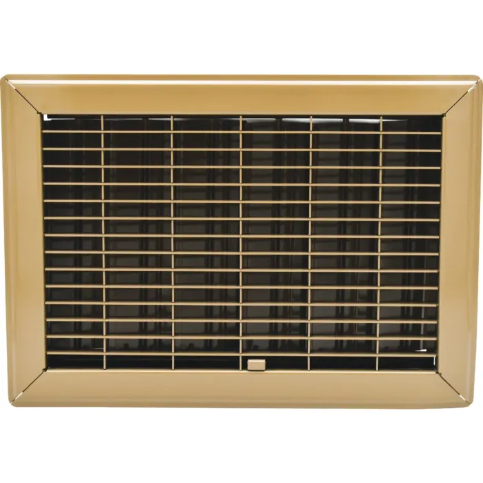 SELKIRK Steel Floor Register (Brown) 10 in. x 12 in.