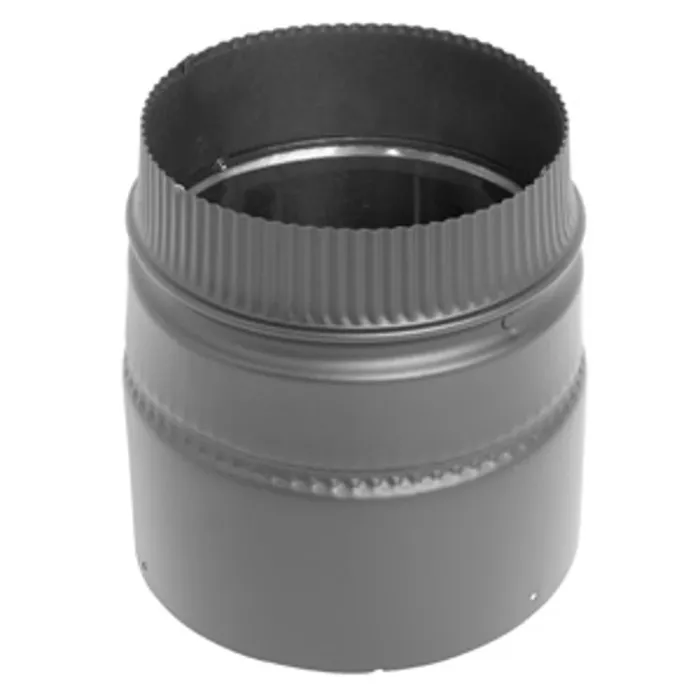 SELKIRK SS Chimney Adapter (Black) 6 in.
