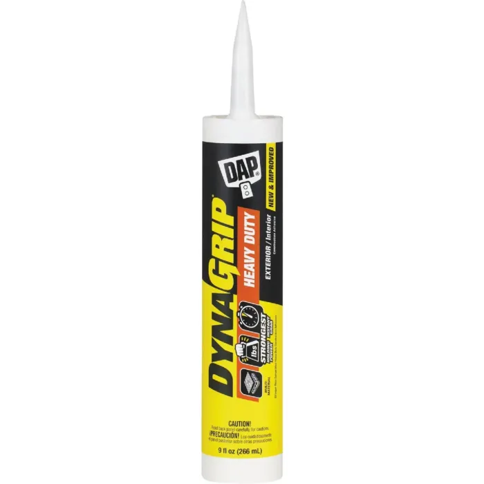 DAP Heavy Duty Construction Adhesive (White) 10 oz