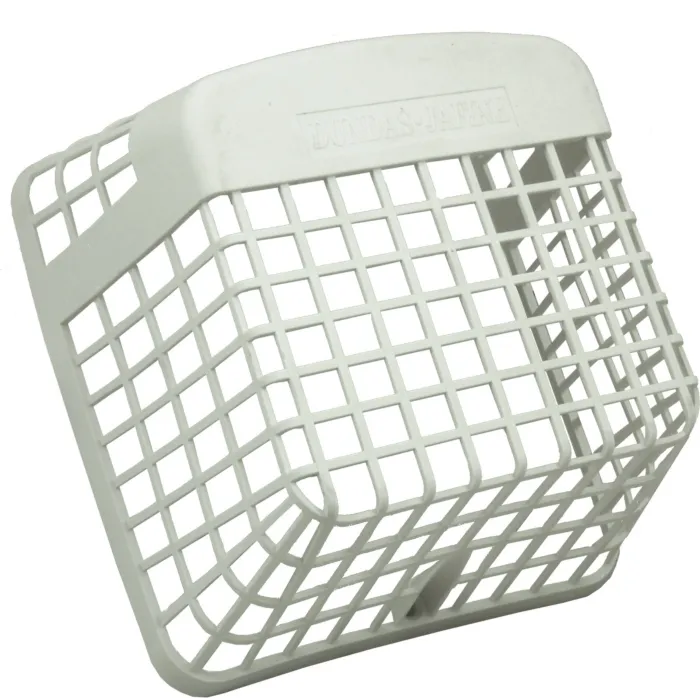 Lambro 4 in. Plastic Universal Hinged Vent Guard (White)