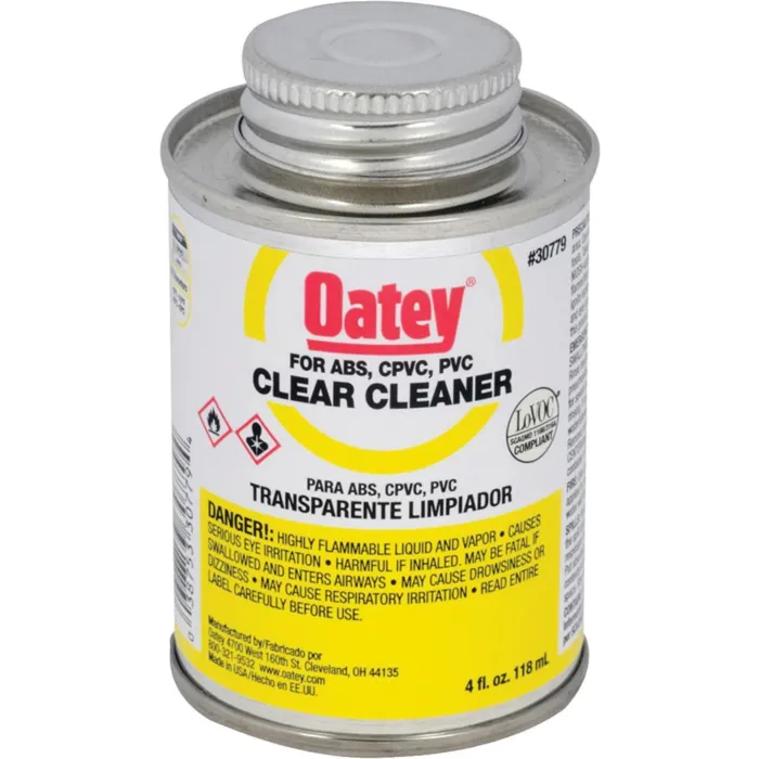 OATEY Oatey® 4 oz. Clear Cleaner