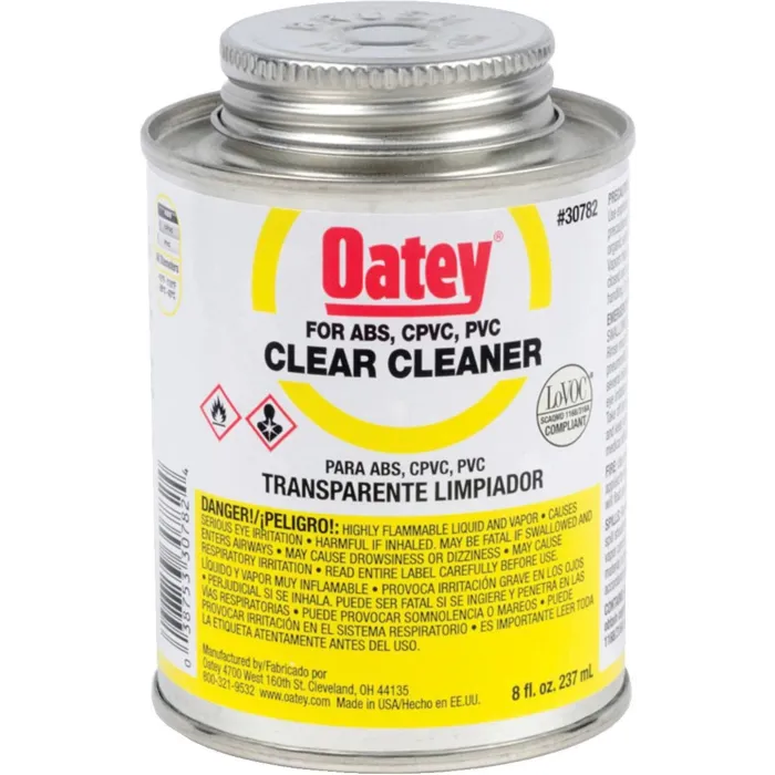 OATEY Oatey® 8 oz. Clear Cleaner