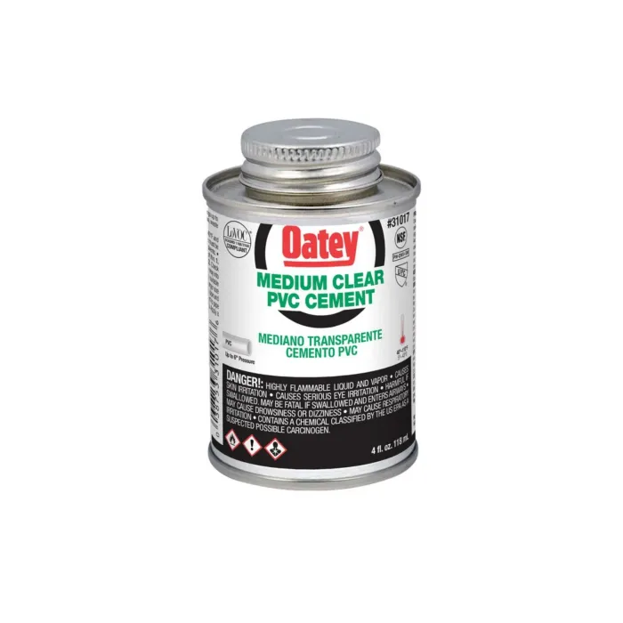 OATEY Oatey® 4 oz. PVC Medium Body Clear Cement