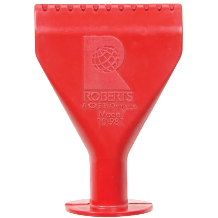 Roberts V-Notch Caulking Gun Adhesive Spreader - 2-3/4 in.