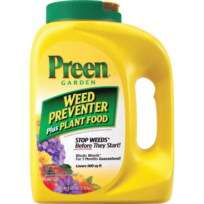 Preen 5.625 Lb. Ready To Use Granules Garden Weed Preventer Plus Plant Food