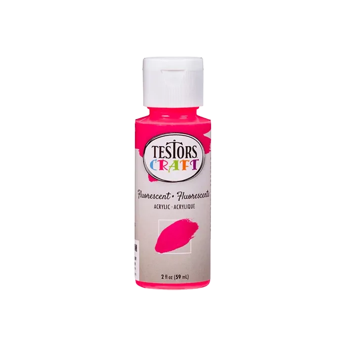 Rust-Oleum Testors 2oz Fluorescent Pink