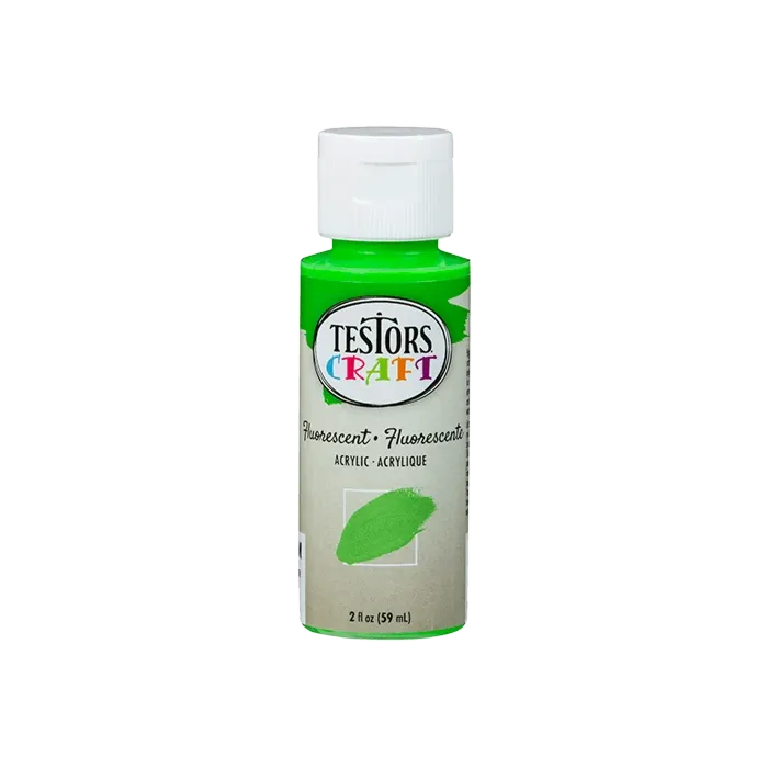 Rust-Oleum Testors 2oz Fluorescent Green