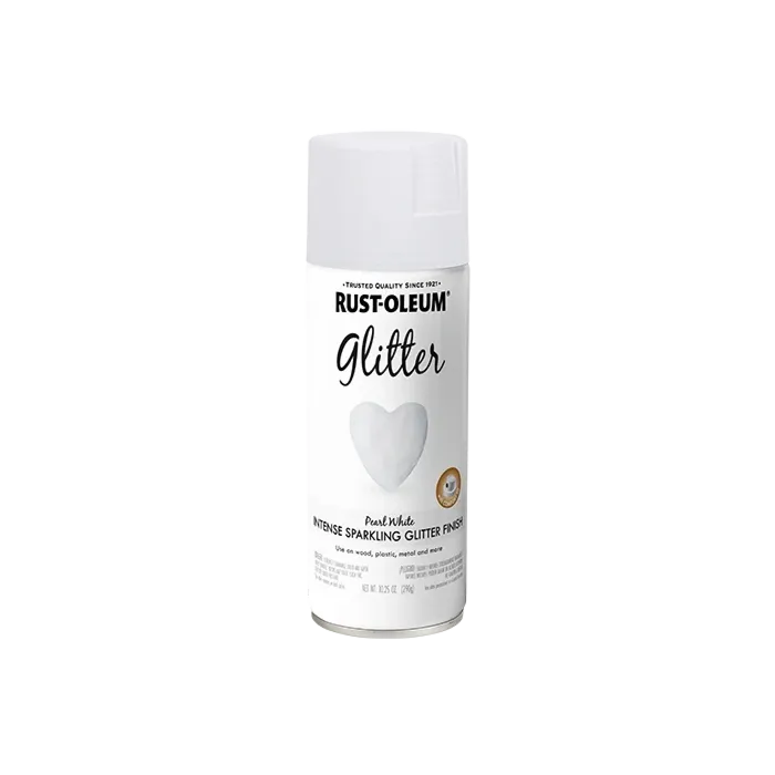 Rust-Oleum Glitter Pearl White Spray