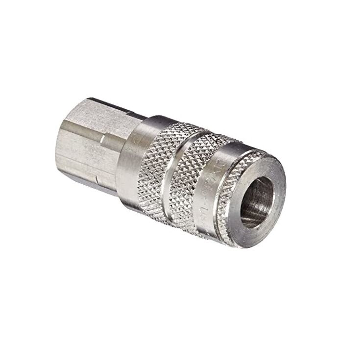 Dixon F Series 1/4 in NPTF 303 SS Air Hose Coupler
