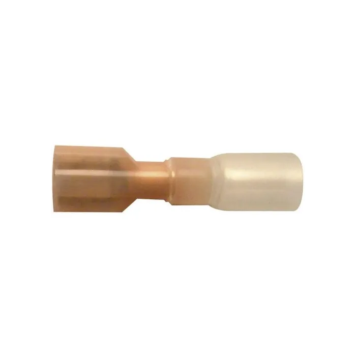 FTZ Industries 22-18 AWG 600 V 0.062 in ID Heat-Shrink Male Disconnect Terminal