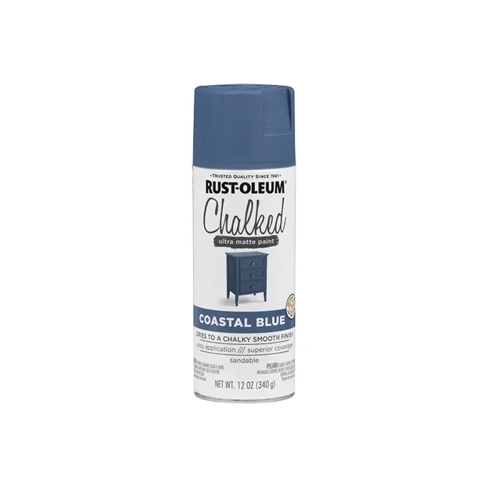 Rust-Oleum Chalked Spray Paint (Ultra Matte - Coastal Blue) 12 oz