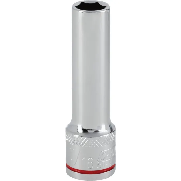 Channellock 1/2 In. Drive 7/16 In. 6-Point Deep Standard Socket