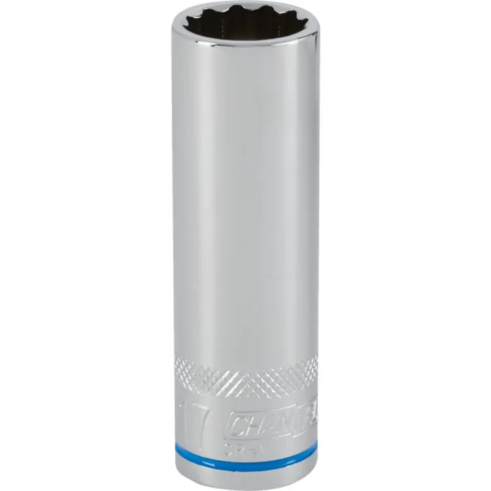 Channellock 1/2 In. Drive 17 mm 12-Point Deep Metric Socket