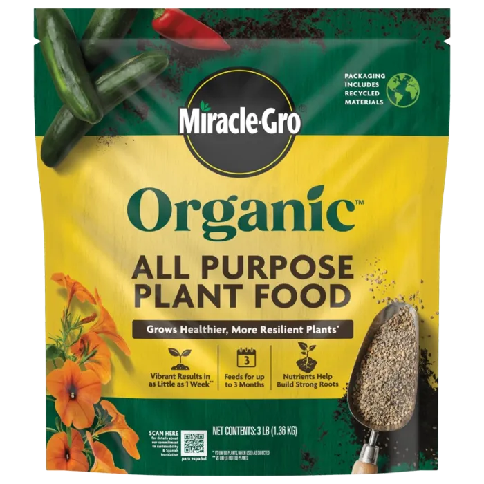 Miracle-Gro Organic Plant Food Granules - 3 lb