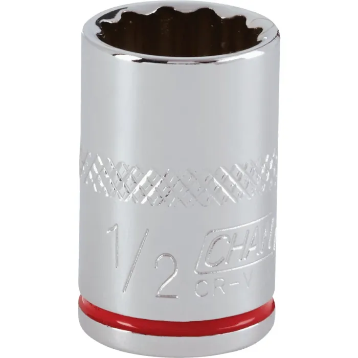 Channellock 3/8 In. Drive 1/2 In. 12-Point Shallow Standard Socket