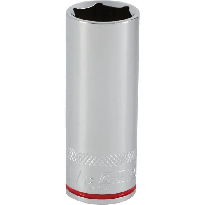Channellock 3/8 In. Drive 11/16 In. 6-Point Deep Standard Socket