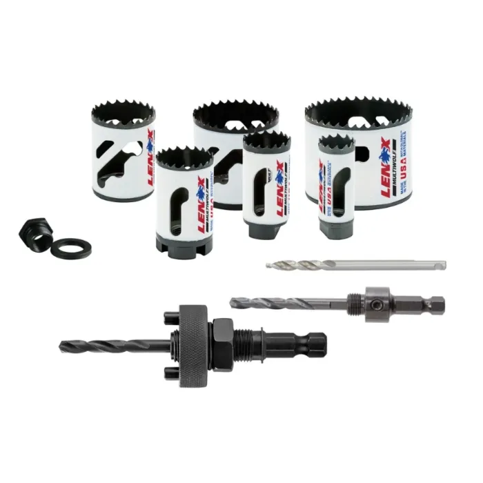 Lenox LENOX Bi-Metal Speed Slot Hole Saw With T3 Technology, Electrician'S Kit, 10 Piece