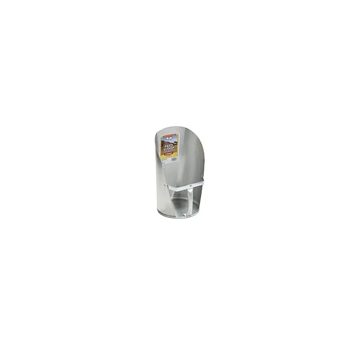 Little Giant Products 6 qt Heavy-Gauge Galvanized Steel 7 in Feed Scoop