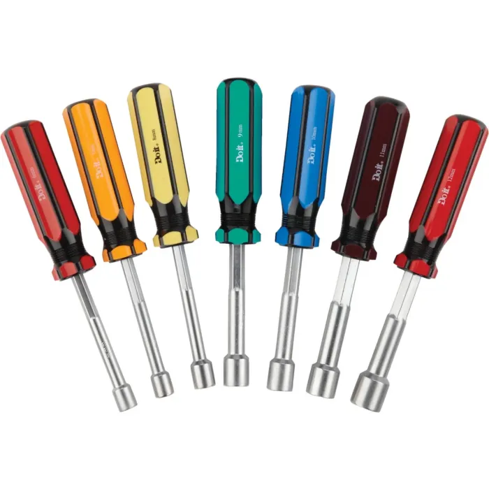 Do it Best Do it Metric 3 In. Solid Shaft Nut Driver Set, 7-Piece