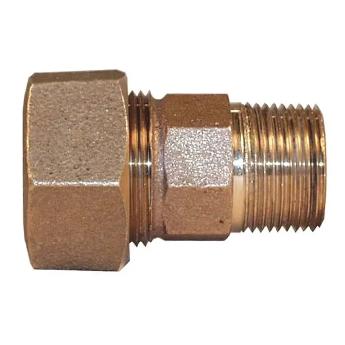 Legend Valve 3/4" T-4350NL No Lead Bronze Compression (CTS) x MNPT Coupling