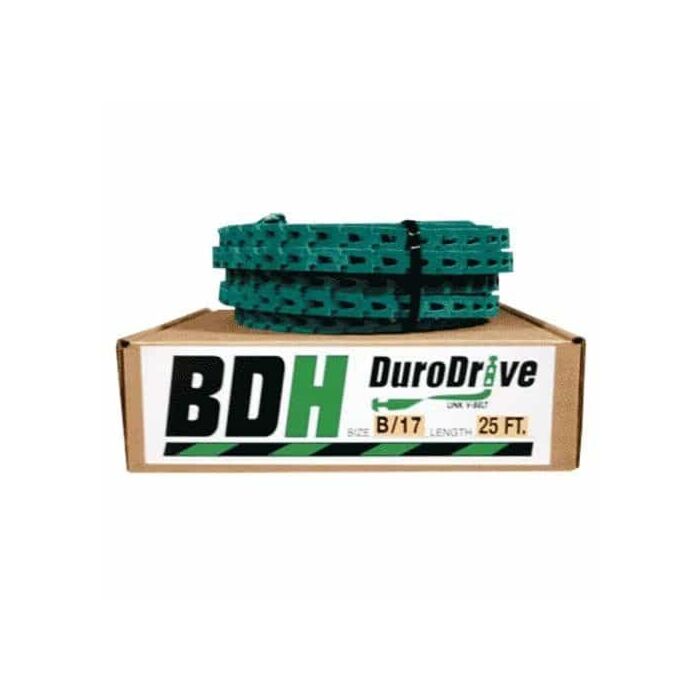 BDH Belts Inc 1/2 in 25 ft Spool Section A Green Link Belt