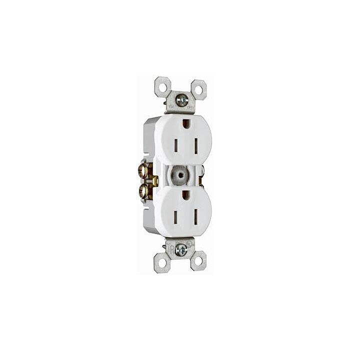 Pass & Seymour Trademaster® TR DUP REC 15A/125V CONT 10PK W