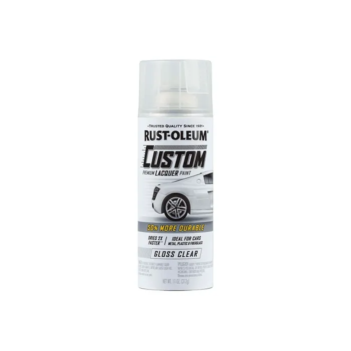 Rustoleum Premium Custom Lacquer (Gloss - Clear) 11 oz