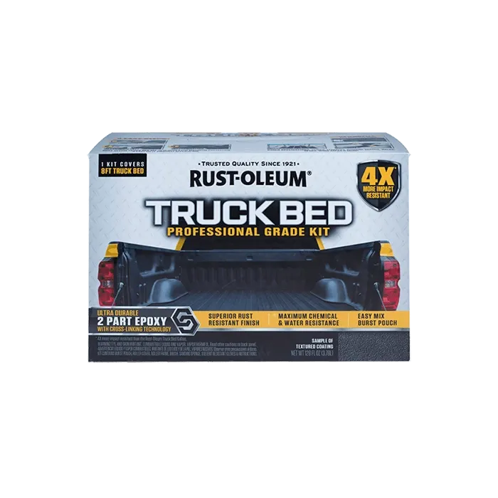 Rustoleum Professional Grade Truck Bed Liner Kit (Black) 1 gal