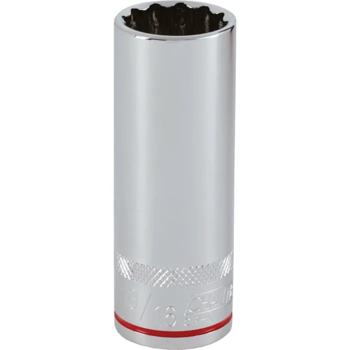Channellock 1/2 In. Drive 13/16 In. 12-Point Deep Standard Socket