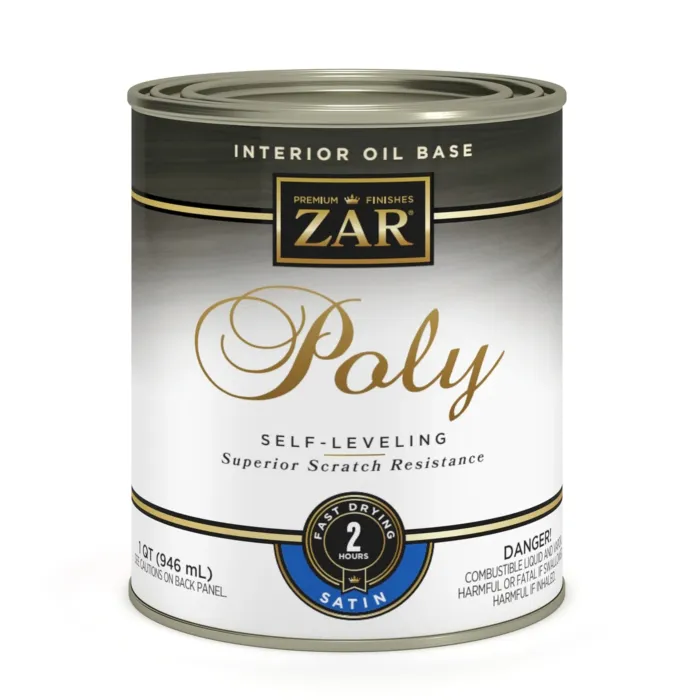 ZAR Interior Oil Base Poly (Satin) 1 qt