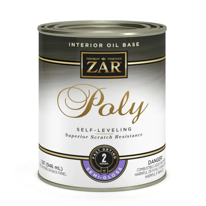 ZAR Interior Oil Base Poly (Semi-Gloss) 1 qt