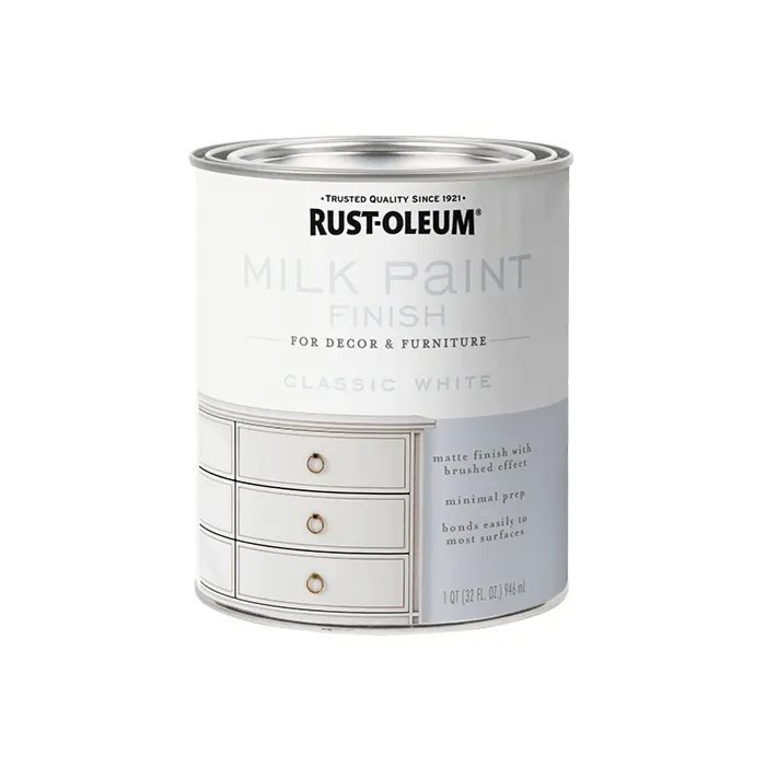 Rust-Oleum Milk Paint Finish (Classic White) 1 qt.