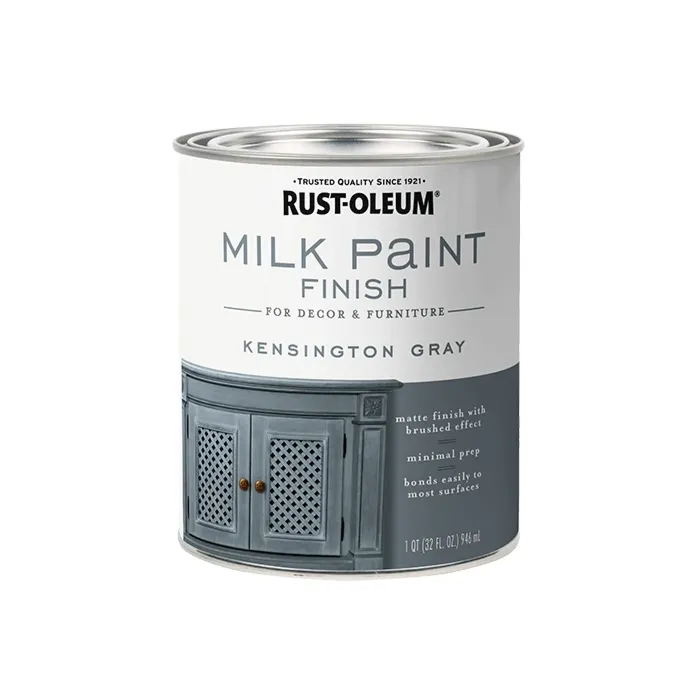 Rust-Oleum Milk Paint Finish (Kensington Gray) 1 qt.