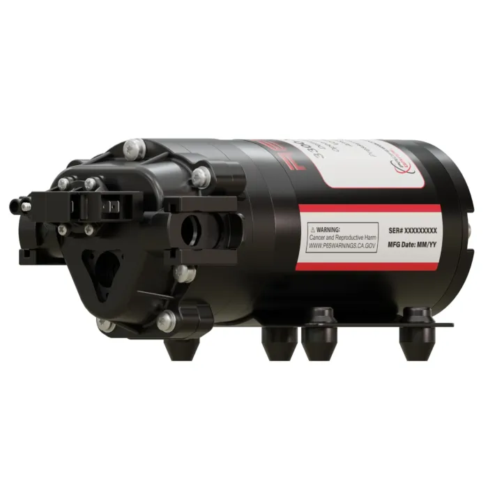 Remco 12V 2.2 GPM 60psi Electric Demand Diaphragm Pump with 3/4" Quick Attach Ports