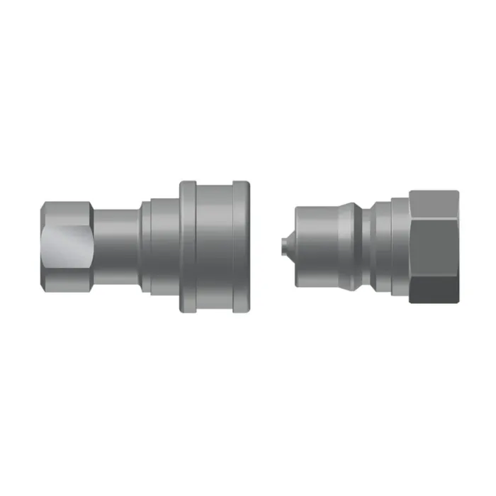1/8" ISO-B Quick Connect Brass Socket