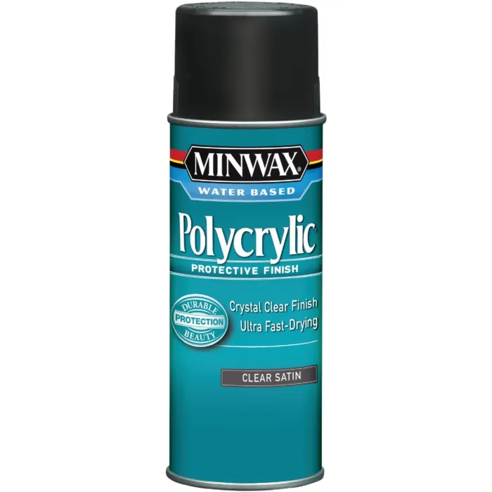 Minwax Polycrylic Protective Finish Spray Varnish (Satin) 11.5 oz