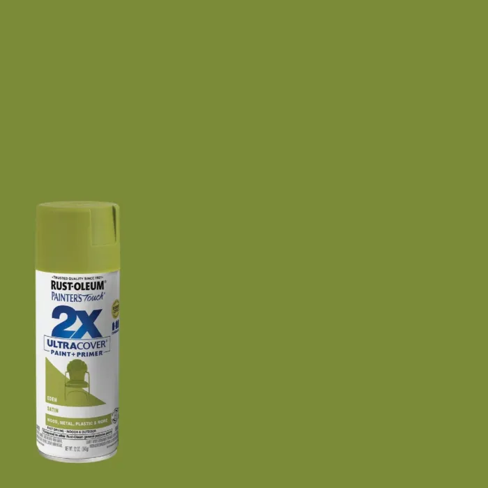 Rust-Oleum Painter's Touch® 2X Ultra Cover® Spray Paint (Satin - Eden) 12 oz