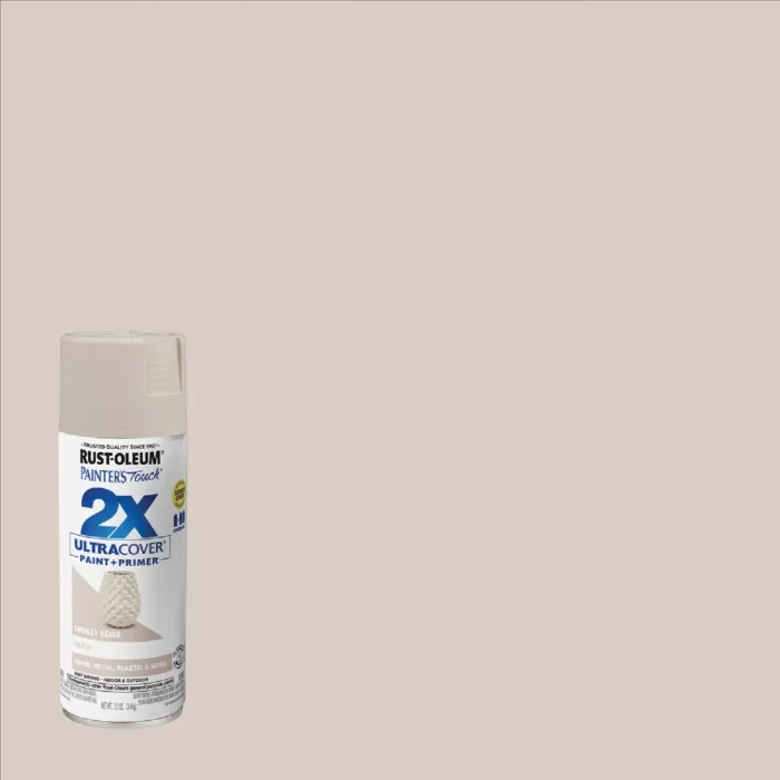 Rust-Oleum Painter's Touch® 2X Ultra Cover® Spray Paint (Satin - Smokey Beige) 12 oz
