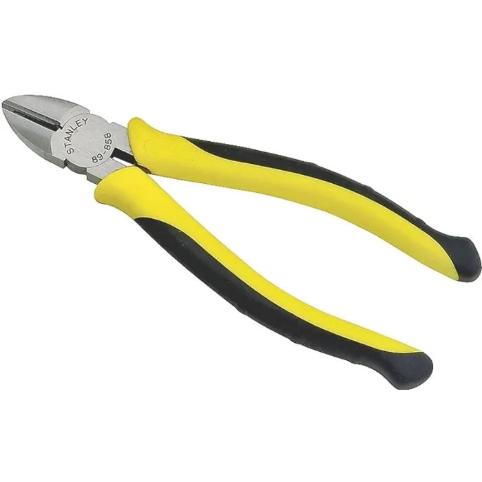 Stanley STANLEY 89-858 Diagonal Cutting Plier, 6 in OAL, 13/16 in Cutting Capacity, Black Handle, Slip-Resistant Handle