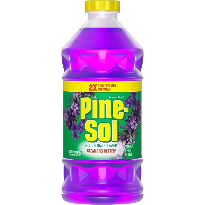 Pine-Sol 10041294601662 Multi-Surface Cleaner and Disinfectant, 40 oz, Bottle, Liquid, Lavender Clean