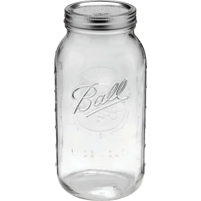 Ball 1/2 Gal. Wide Mouth Mason Jar (6-Count)