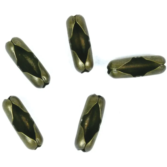 Jandorf 60376 Chain Connector, #6 Chain, Antique Brass