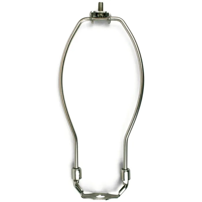 Jandorf 60124 Lamp Harp, 8 in L, Brushed Pewter Fixture