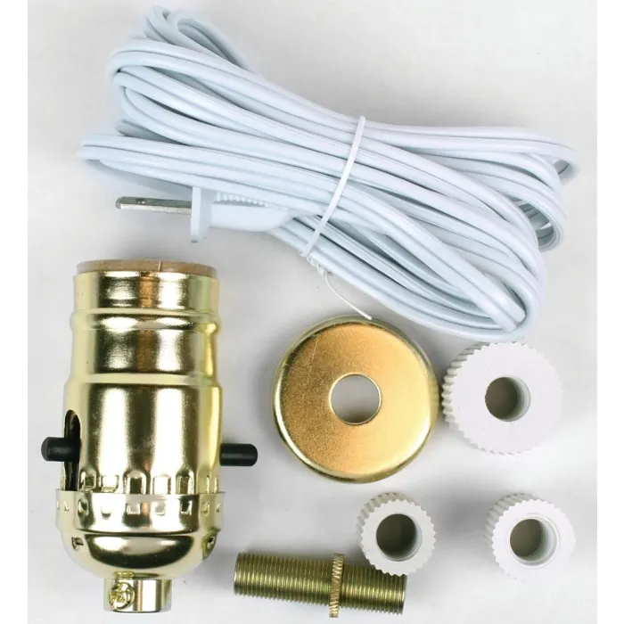 Jandorf 60131 Lamp Kit, Brass